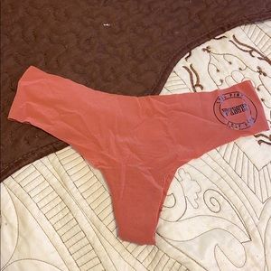 Victoria secret pink low rise thong